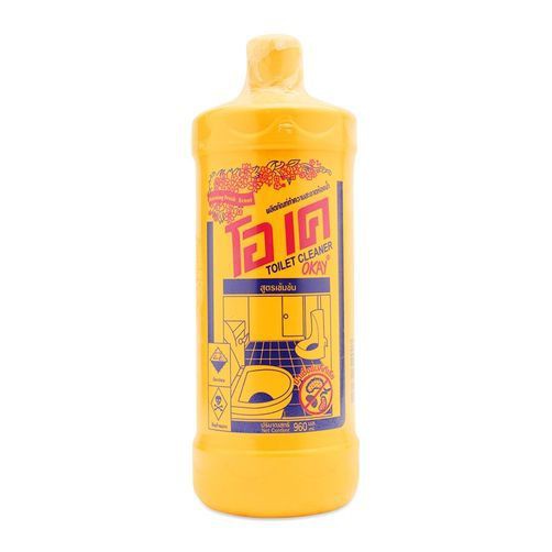 Okay toilet cleaner in yellow color 960ml (Thailand) | Shopee Philippines