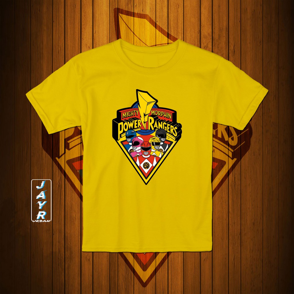 power rangers t shirt kids