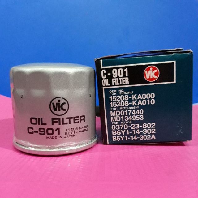 OIL FILTER (C901) mazda /subaru/picanto/eon Shopee
