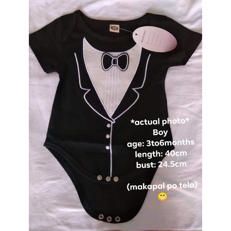 newborn tuxedo onesie