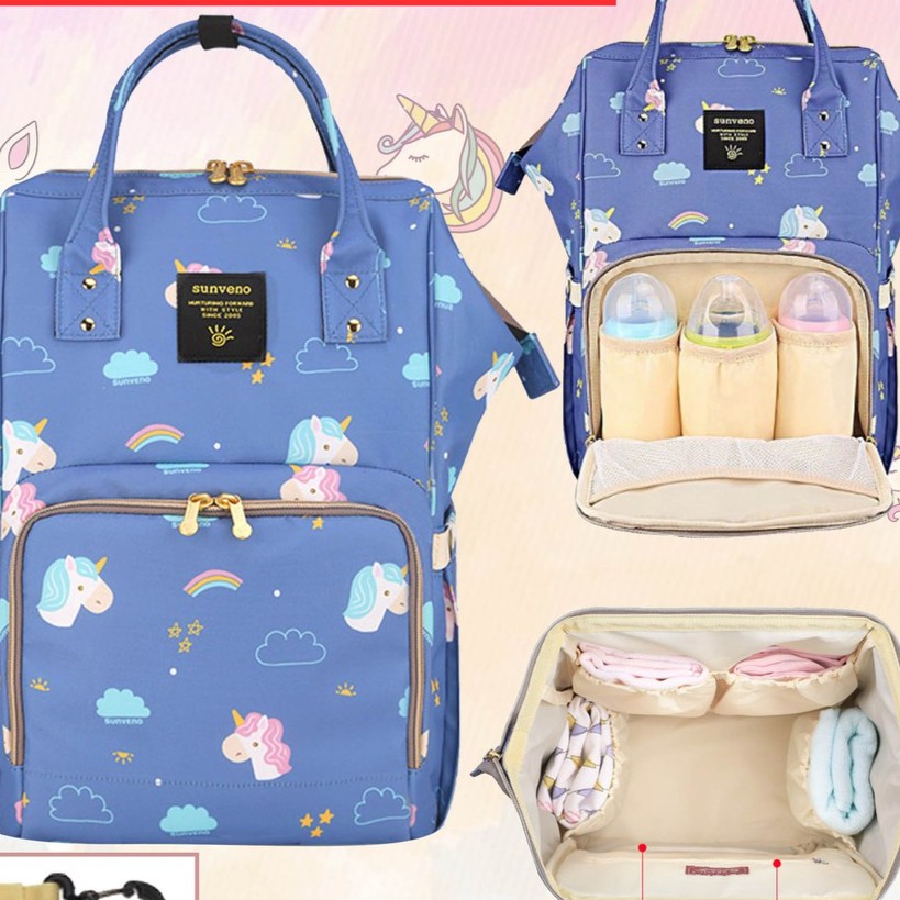 unicorn backpack diaper bag