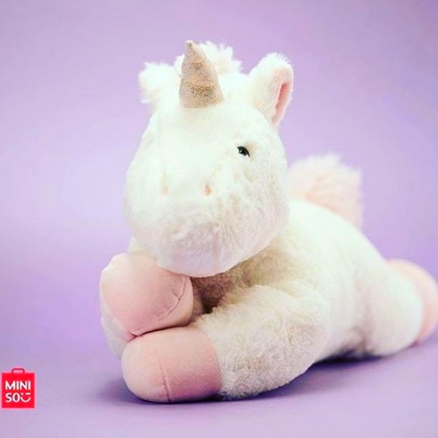 miniso unicorn plush