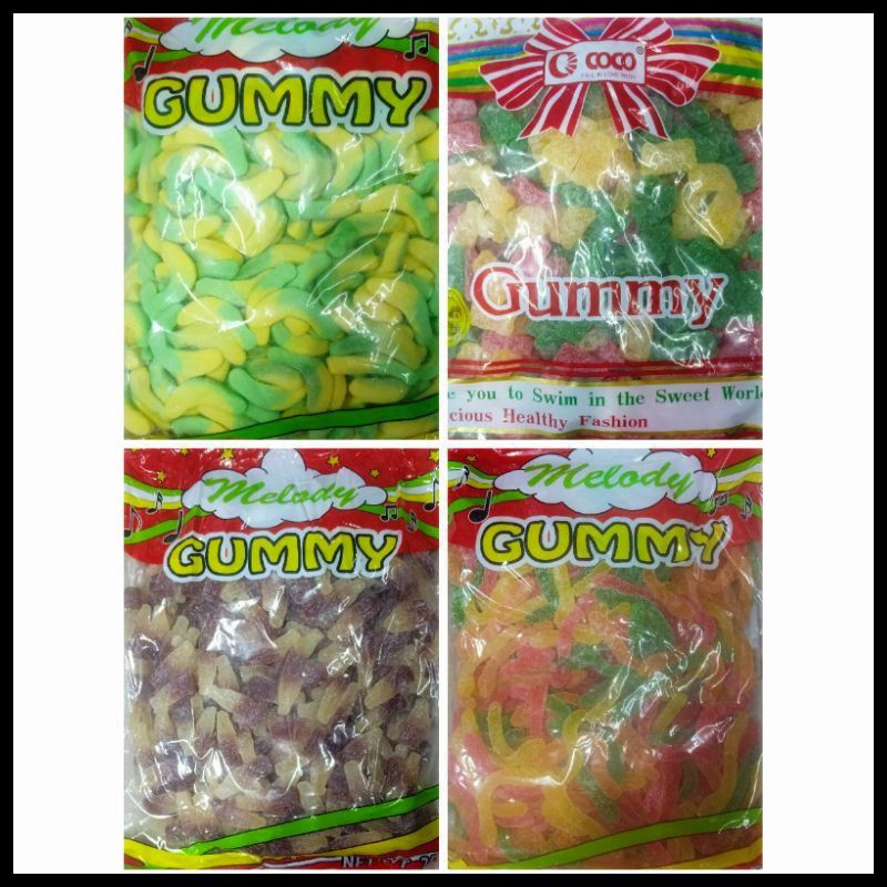 Gummy Candy 500 grams and 1 kilo Assorted Shopee Philippines