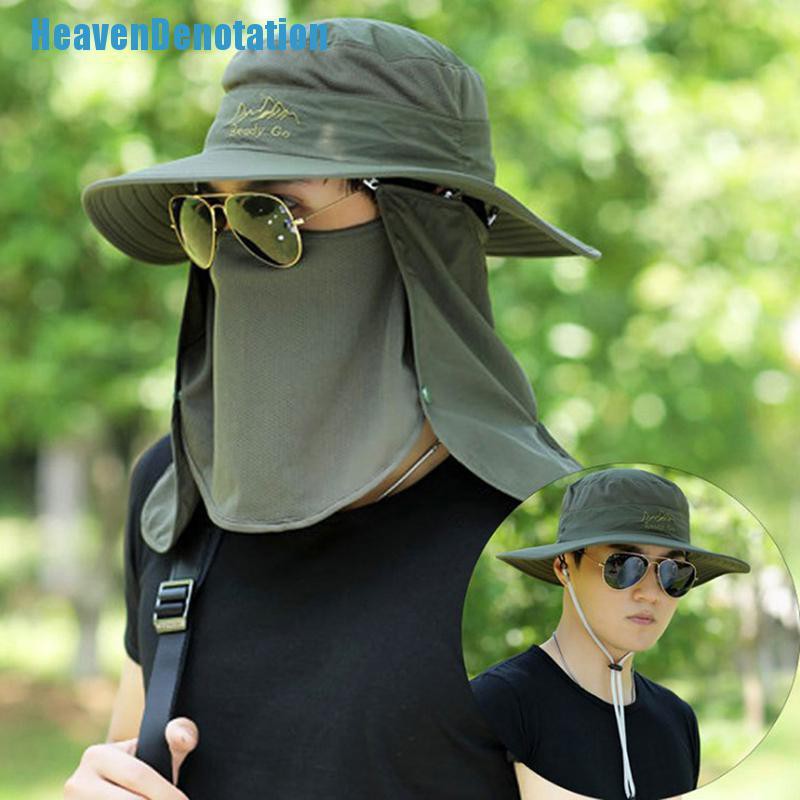 green sun hat