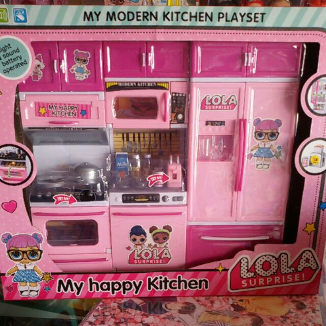 my happy kitchen playset