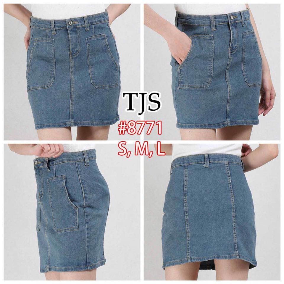 m and s ladies denim skirts