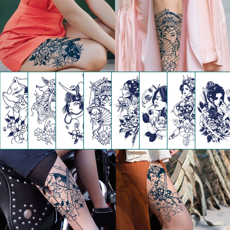 Female Ninja Model Collection】Fake Tattoos,Tattoo sticker waterproof Long  Lasting 2 Weeks Semi-Permanent tattoo,Temporary Tattoo Sticker | Shopee  Philippines