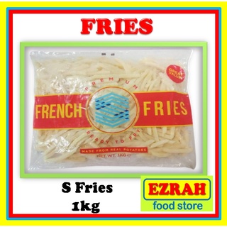 FRIES 1kg, Premium S Fries, Super Fries.