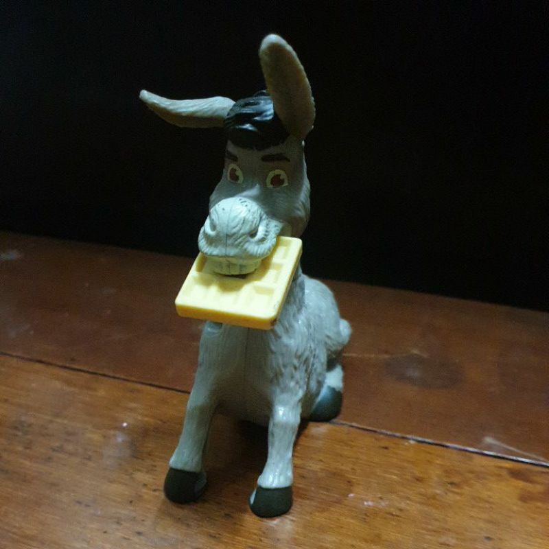 Shrek 1 Donkey Eating Waffle McDonald's Rare Shopee Philippines