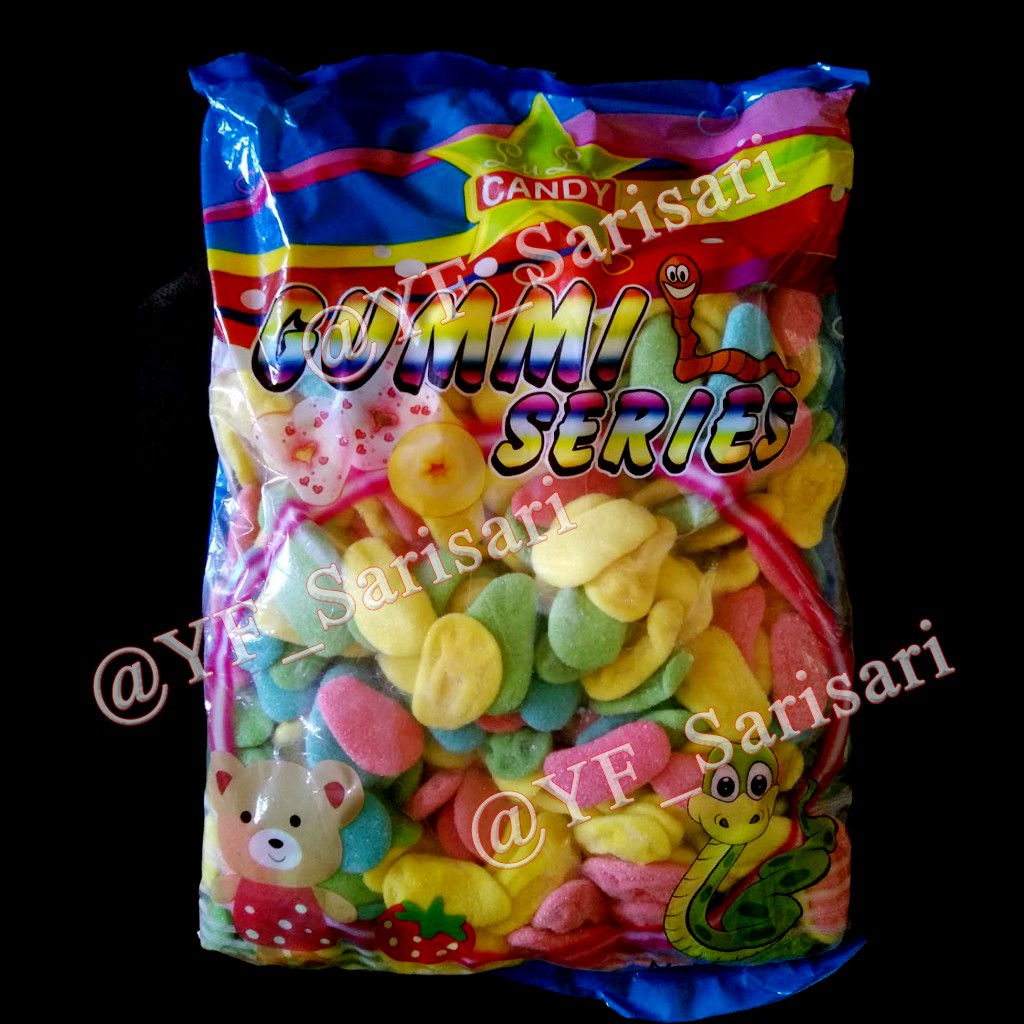 Cruelty helt bestemt humor YF GCC-070 (2.5kilos)Gummy Candies Series Lulu Slippers | Shopee Philippines