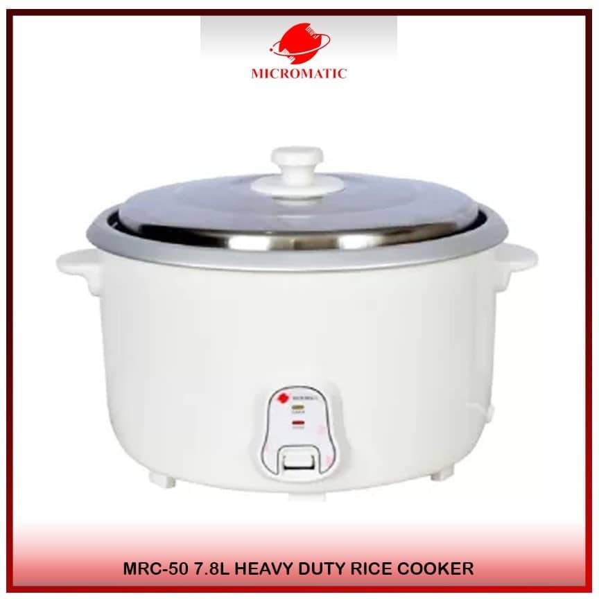 RICE COOKER MRC50 7.8Liters Rice Cooker ORIGINAL MICROMATIC Shopee Philippines