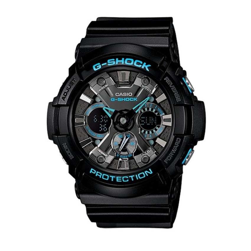 Casio G-Shock Men's Black Resin Strap Watch GA-201BA-1A | Shopee