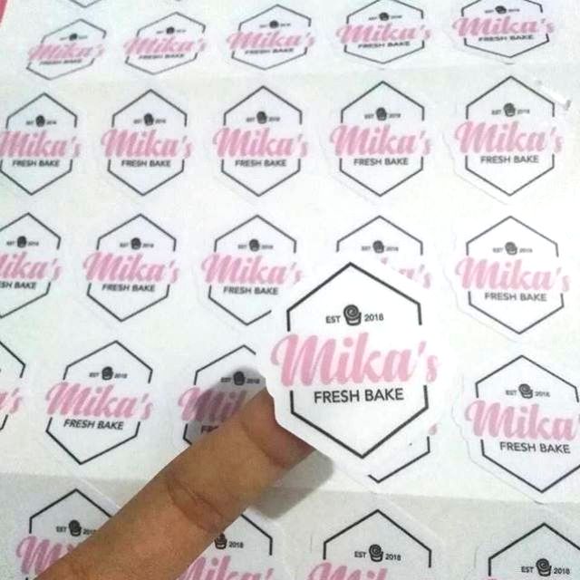 Personalized Product Label Vinyl Sticker Shopee Philippines