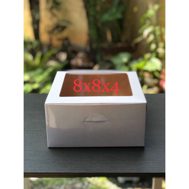 8x8x4 Cake Box and Pastry Box / 10 or 20 pcs per pack