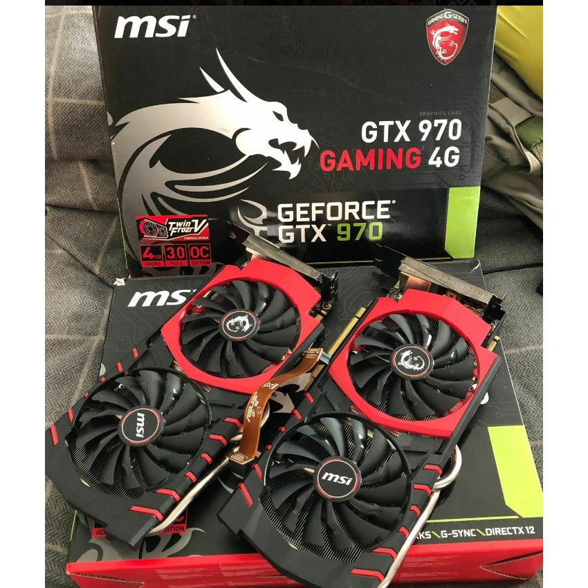 2 X Msi Nvidia Geforce Gtx 970 Shopee Philippines