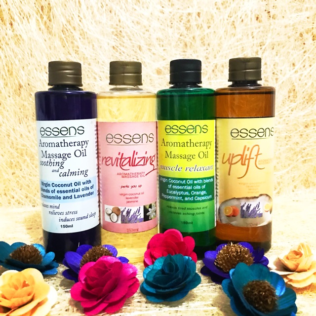 Set of 4 Massage Oil (100ml x 4) Shopee Philippines
