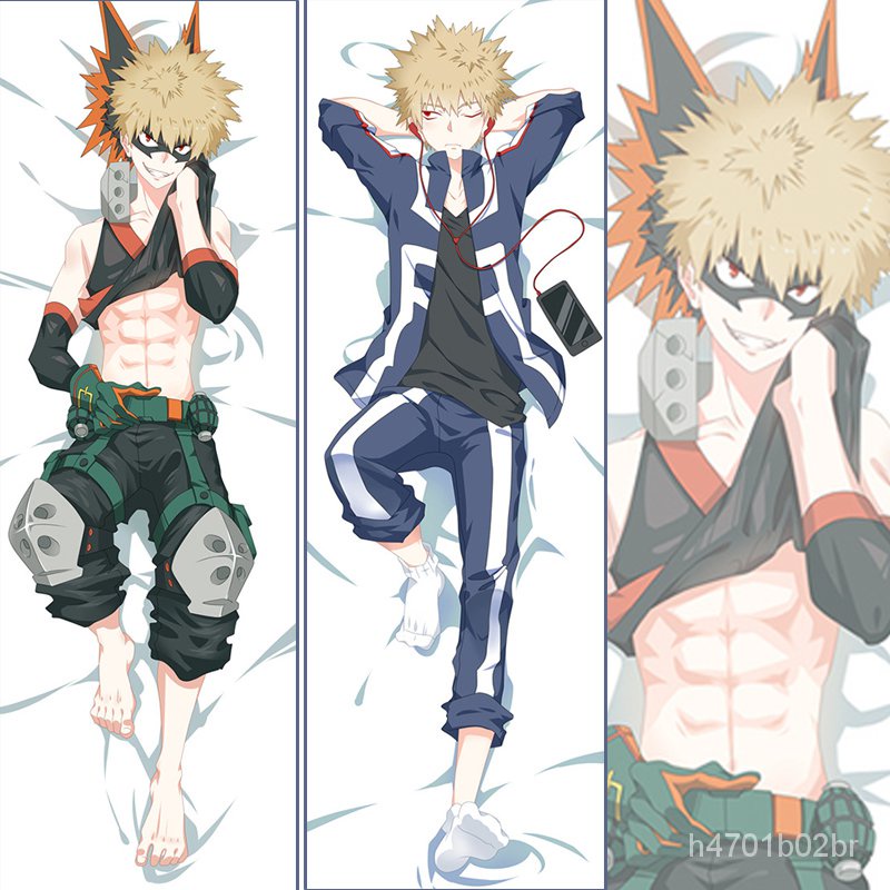 2020 Anime Dakimakura Boku No My Hero Academia Katsuki Bakugo Hug Body ...