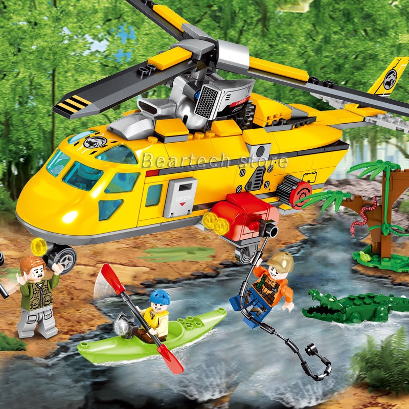 lego jungle plane
