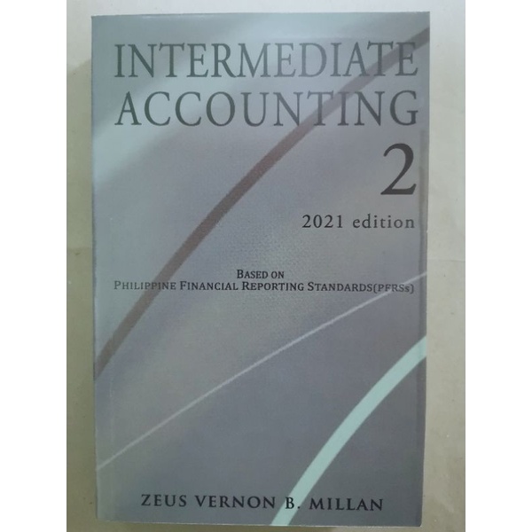 Intermediate Accounting 2 2021 Edition by Zeus Millan | Shopee Philippines