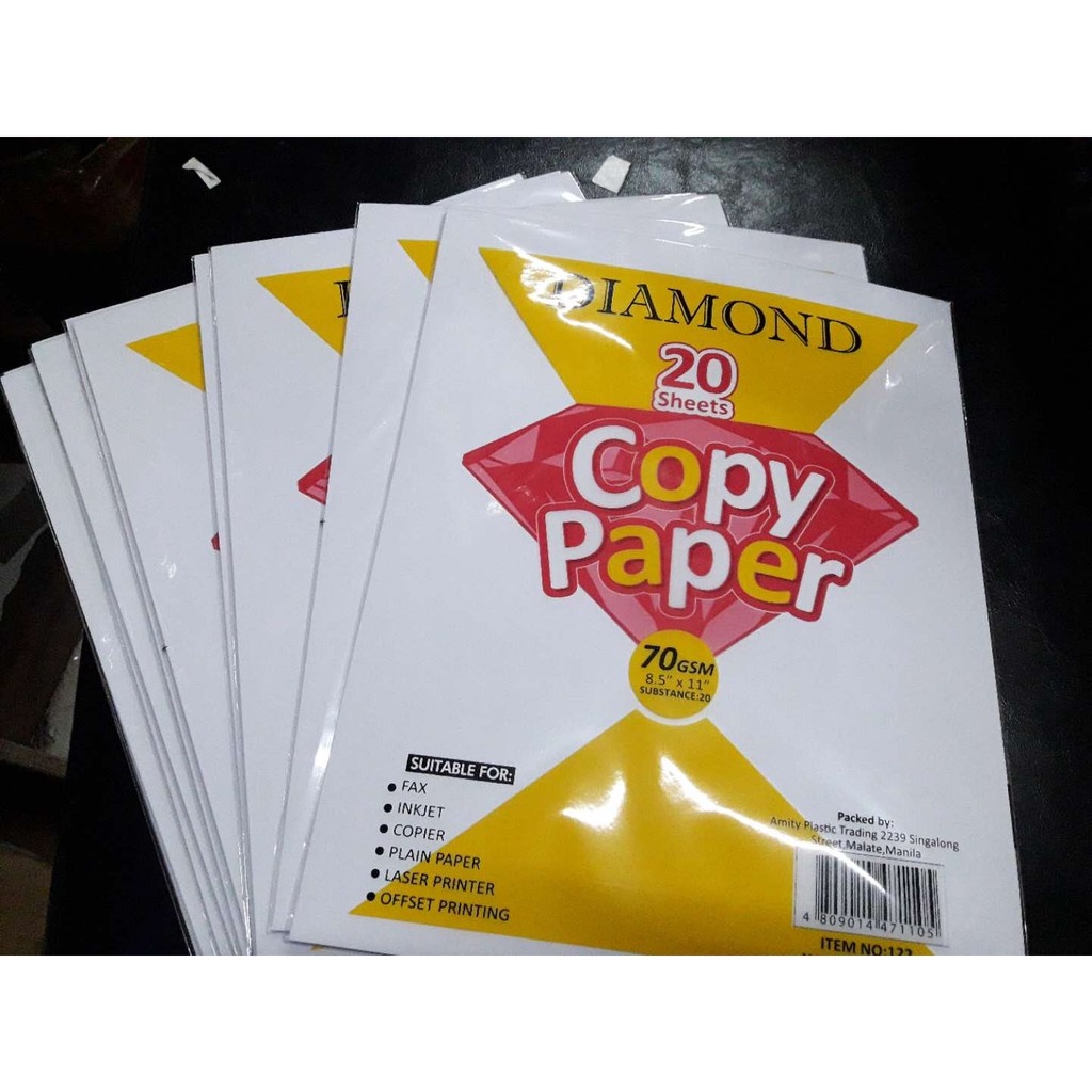 BAND PAPER / BANGPAPER/copOn band DIAMOND SHORT COPY PAPER (BOND PAPER