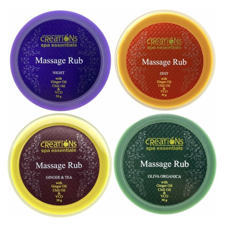 Original Creations Spa Essentials Massage Rub 50g Shopee Philippines