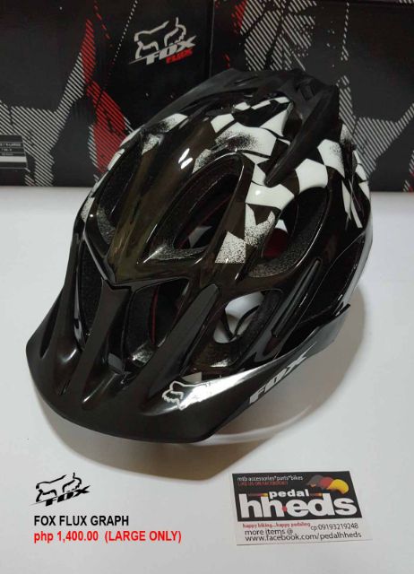 fox flux mtb helmets