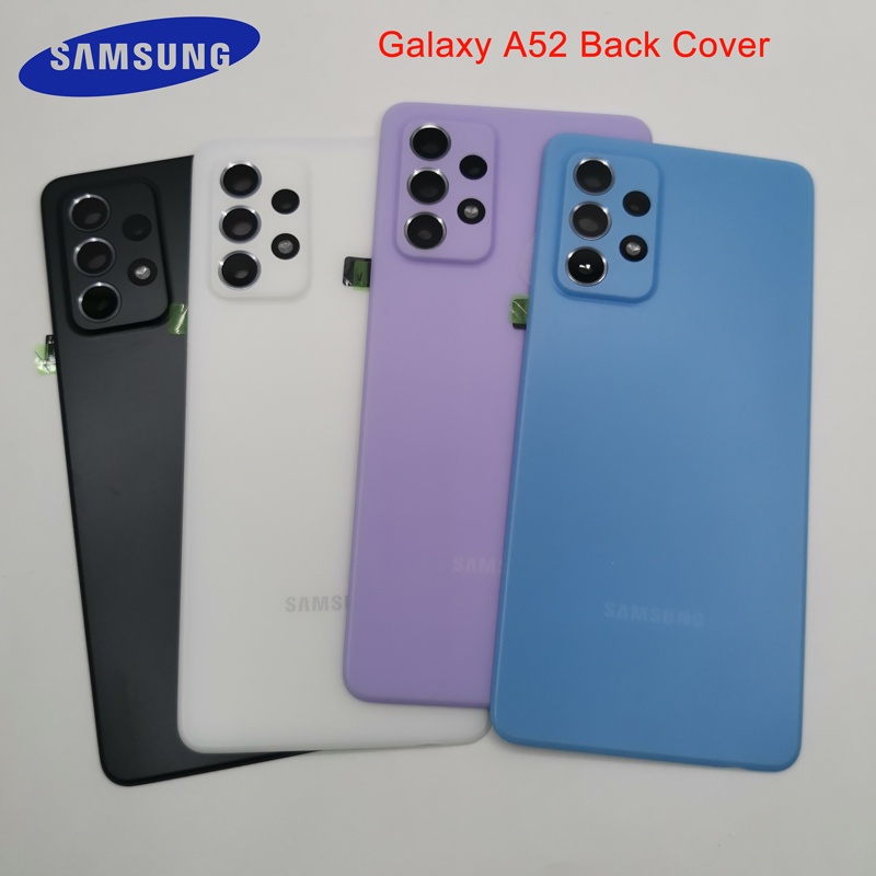 Galaxy A52 Back Battery Cover Door Rear Housing Cover Replacement With