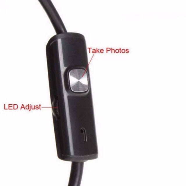 7mm Lens Usb Inspection Camera 6 Leds Led Usb Endoscope Borescope For Android Pc Shopee Philippines