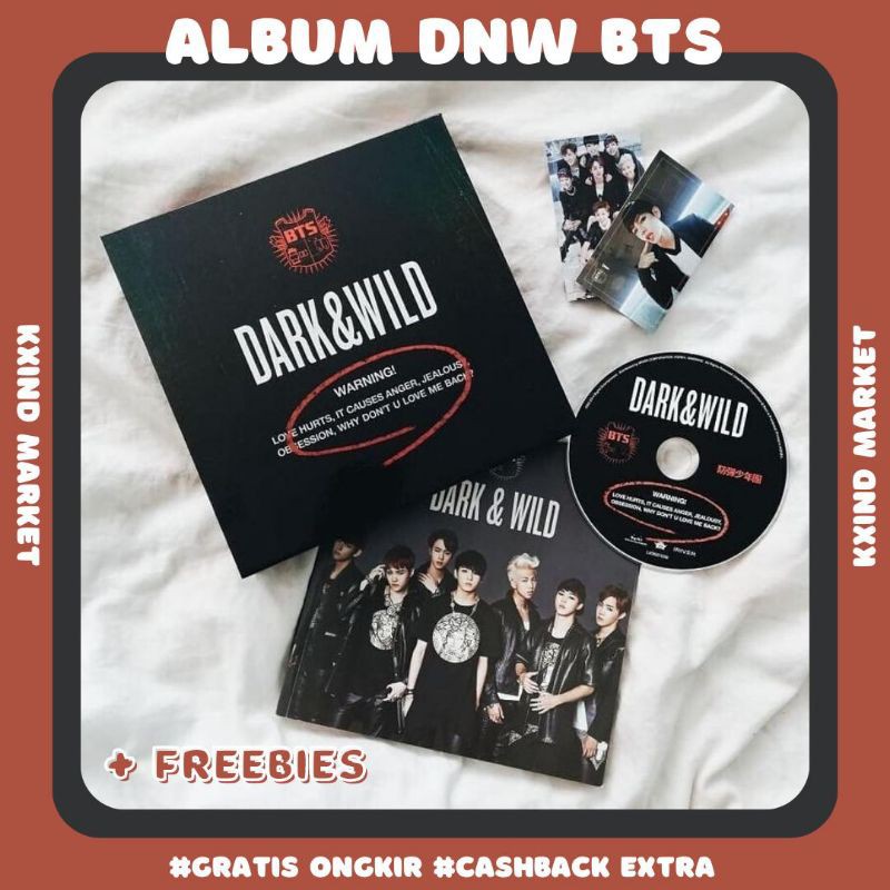 Bts Dark And Wild Album Bts Dnw Album Used Bts Album Second Bts Album Dark Album Wild Bts Shopee Philippines