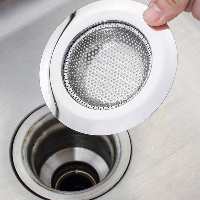 11.3cm Stainless steel kitchen sink wide side floor drain filter