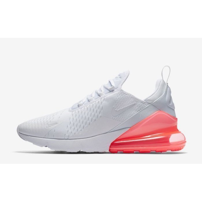 nike 270 white pink