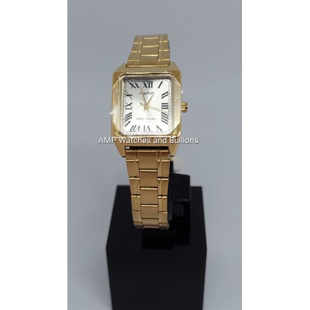 Montre Casio Femme LTP-V007G-9B - Acier Inoxydable Doré - Quartz Japonais - Étanche 30m
