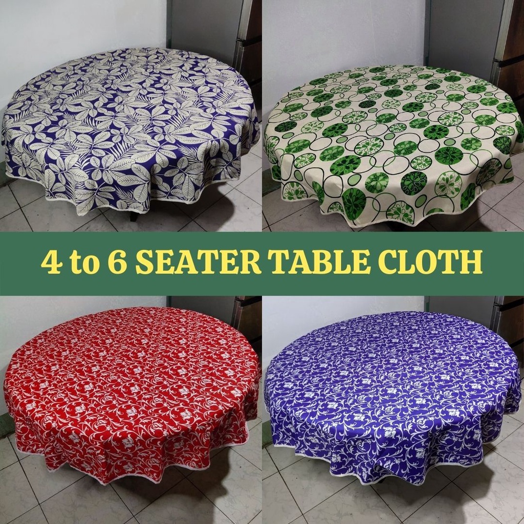 Round Table Cloth For Dining Table Good For 4 Seaters Table Cover