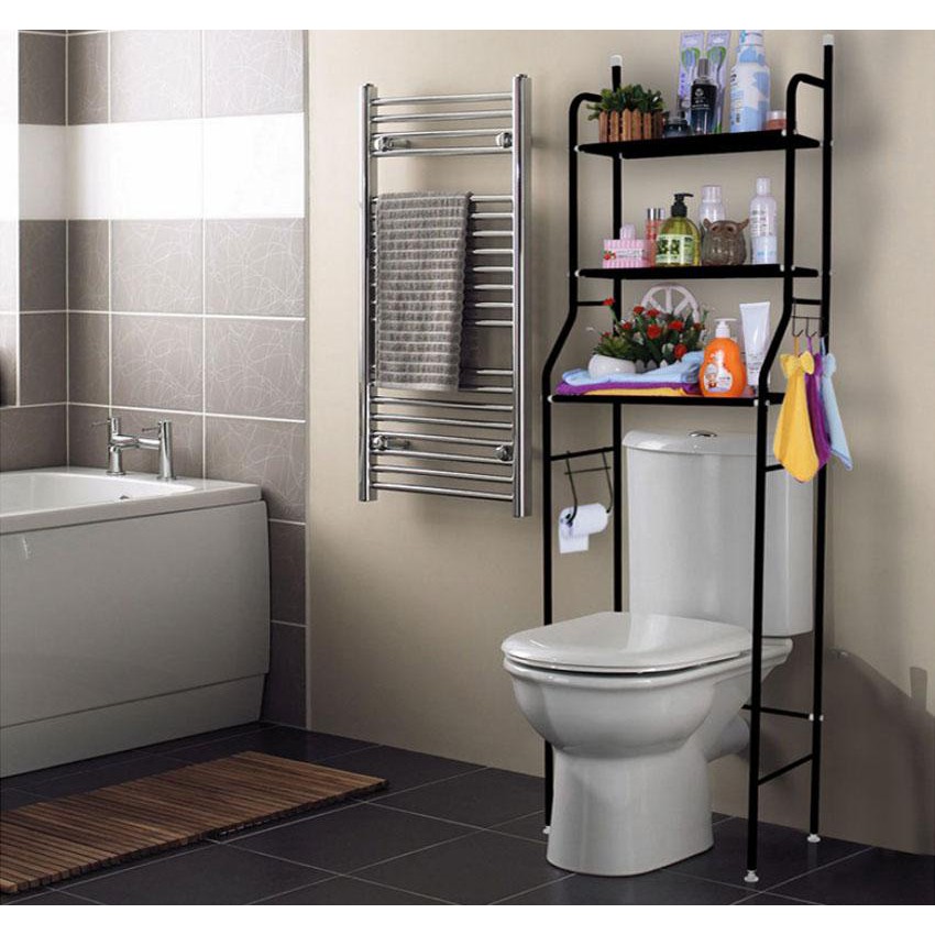 bathroom storage over toilet