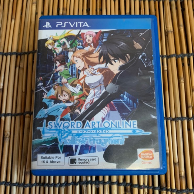 Ps Vita Game Sword Art Online Hollow Fragment Shopee Philippines