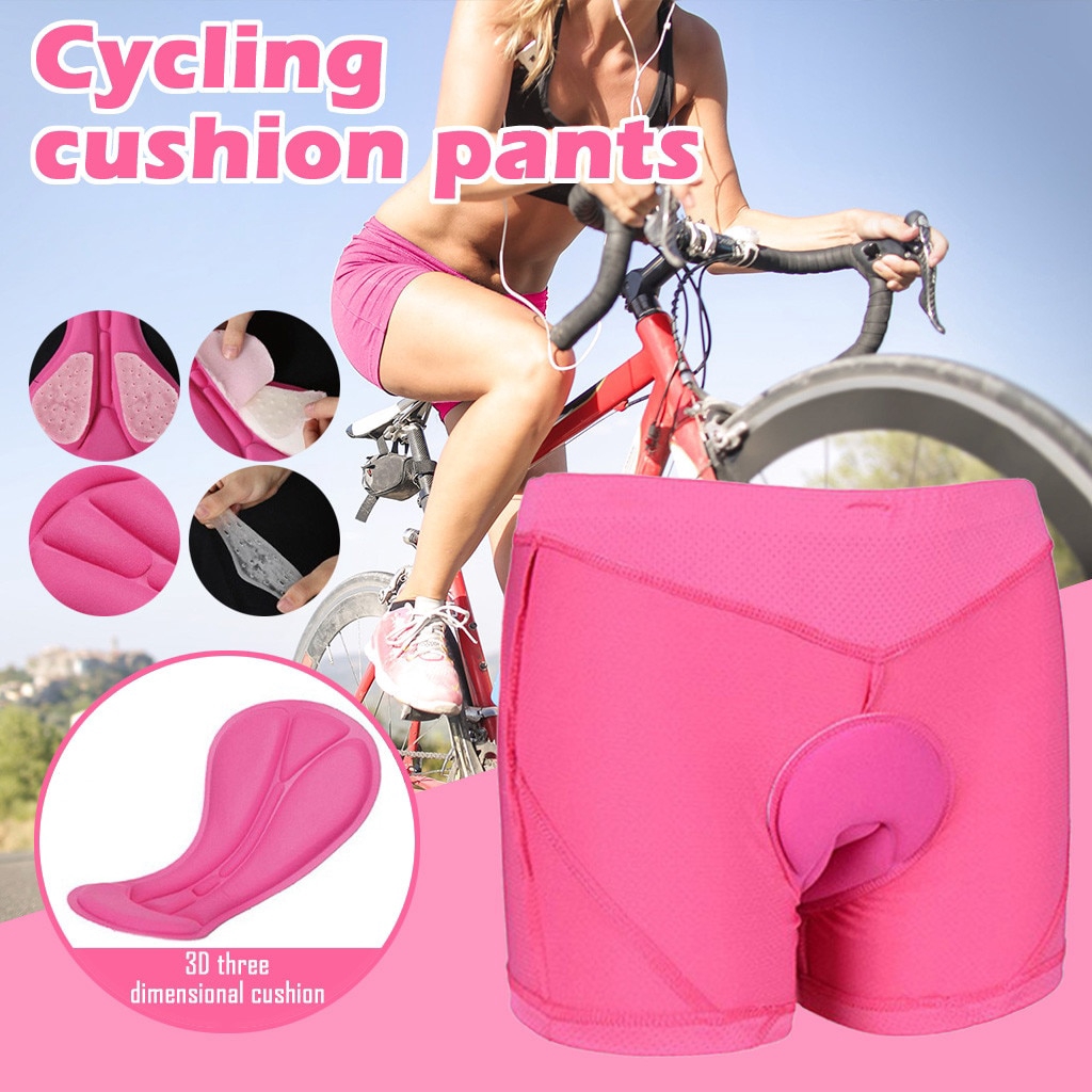 high waisted padded bike shorts