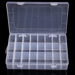 Details about   36 Compartments Clear Plastic Storage Box Jewelry-Bead Screw Organizer Container 