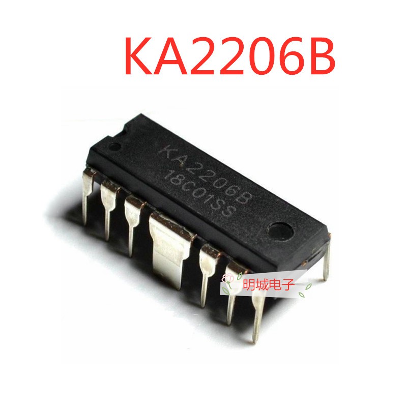 20 pz Ic Ka2206 KA2206B Somma Dip12 Dual Audio Power Amp
