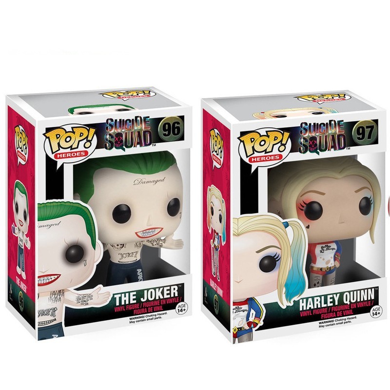 harley quinn and joker pop vinyl