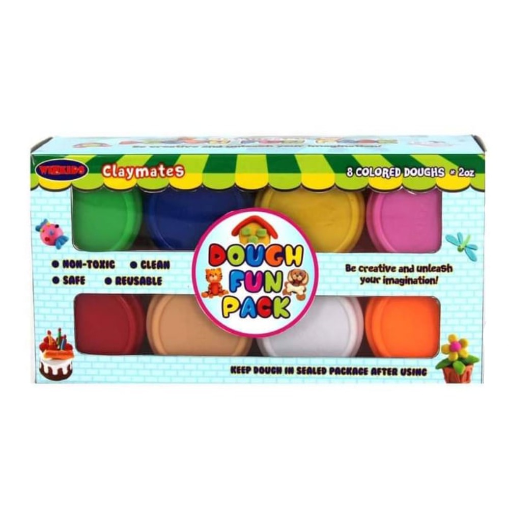 Clay Dough Fun pack 8 Colored Dough * 2oz Shopee Philippines