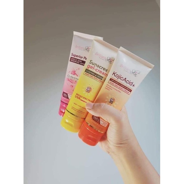 [ON HAND] *AUTHENTIC* BRILLIANT_SUNSCREEN GELCREAM//KOJIC HAND AND