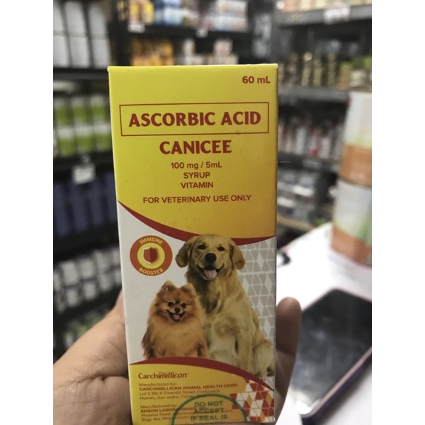 Canicee Ascorbic Acid for Dogs 60ml Shopee Philippines