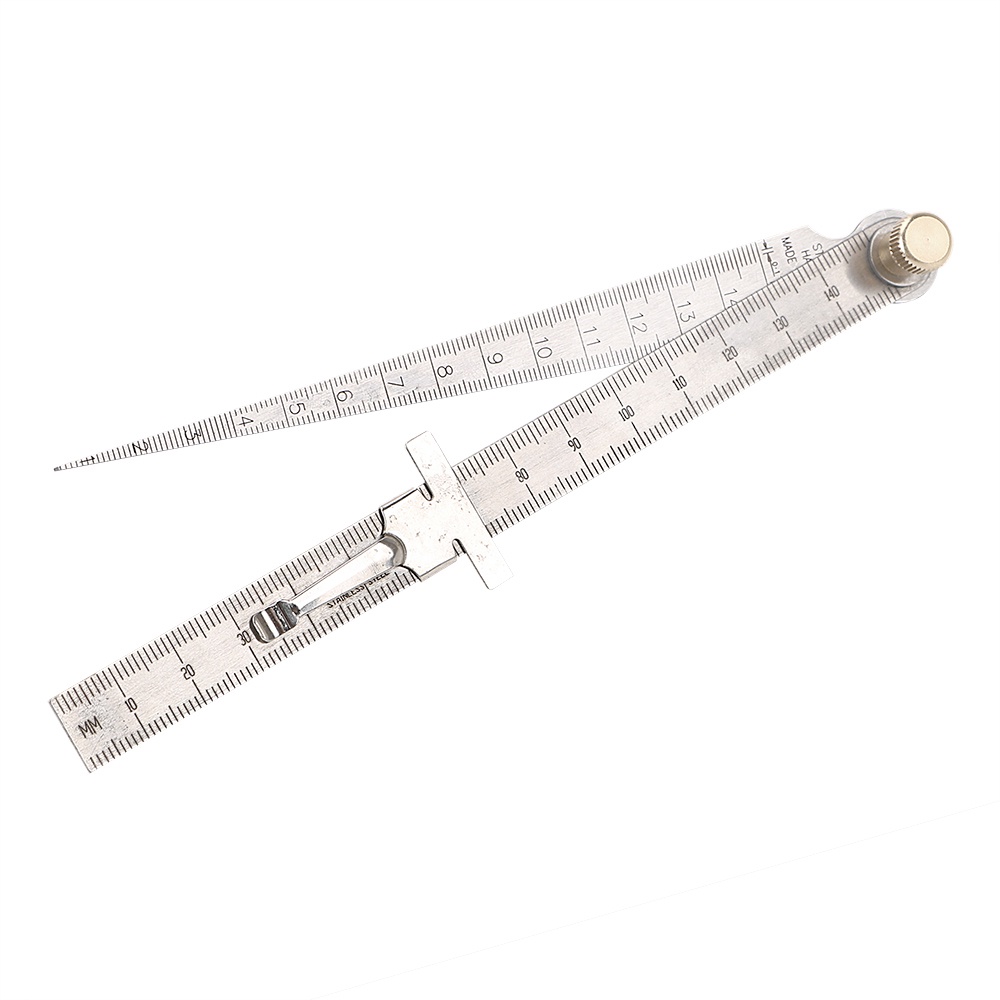 Wedge Taper Ruler Bore Measurement Stainless Steel Feeler Gauges 