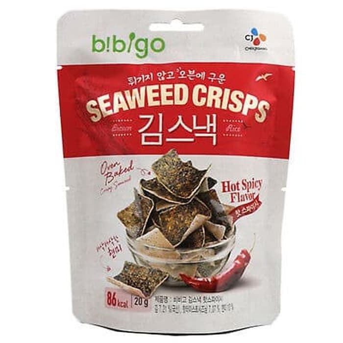 Cj Bibigo Gim Snack / Seaweed Crispy Hot / Spicy Seaweed Snacks ...