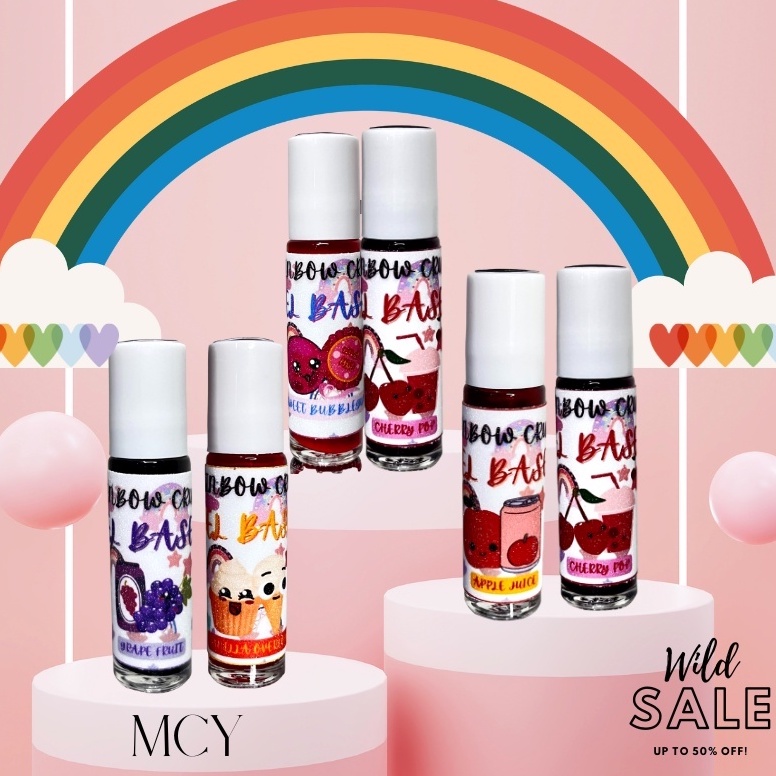 Rainbow Crush Gel Based Lip Tint Make Up 10ml Liptint Long Lasting