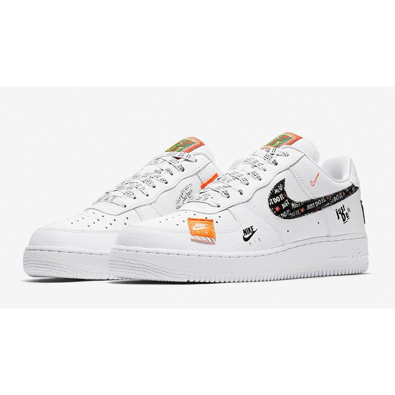 air force 1 low white just do it