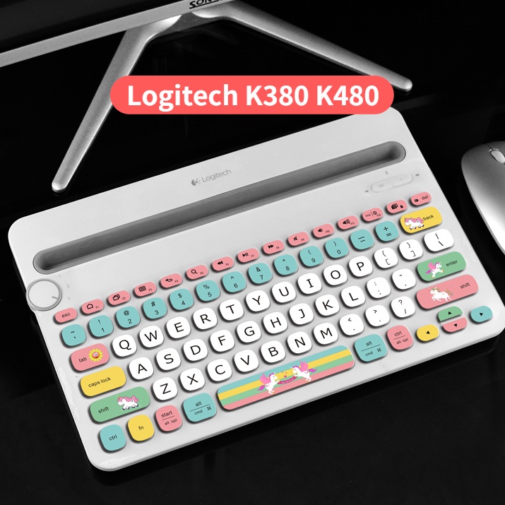 Logitech Keyboard Cover for K380 K480 Silicon Keyboard Membrane Full