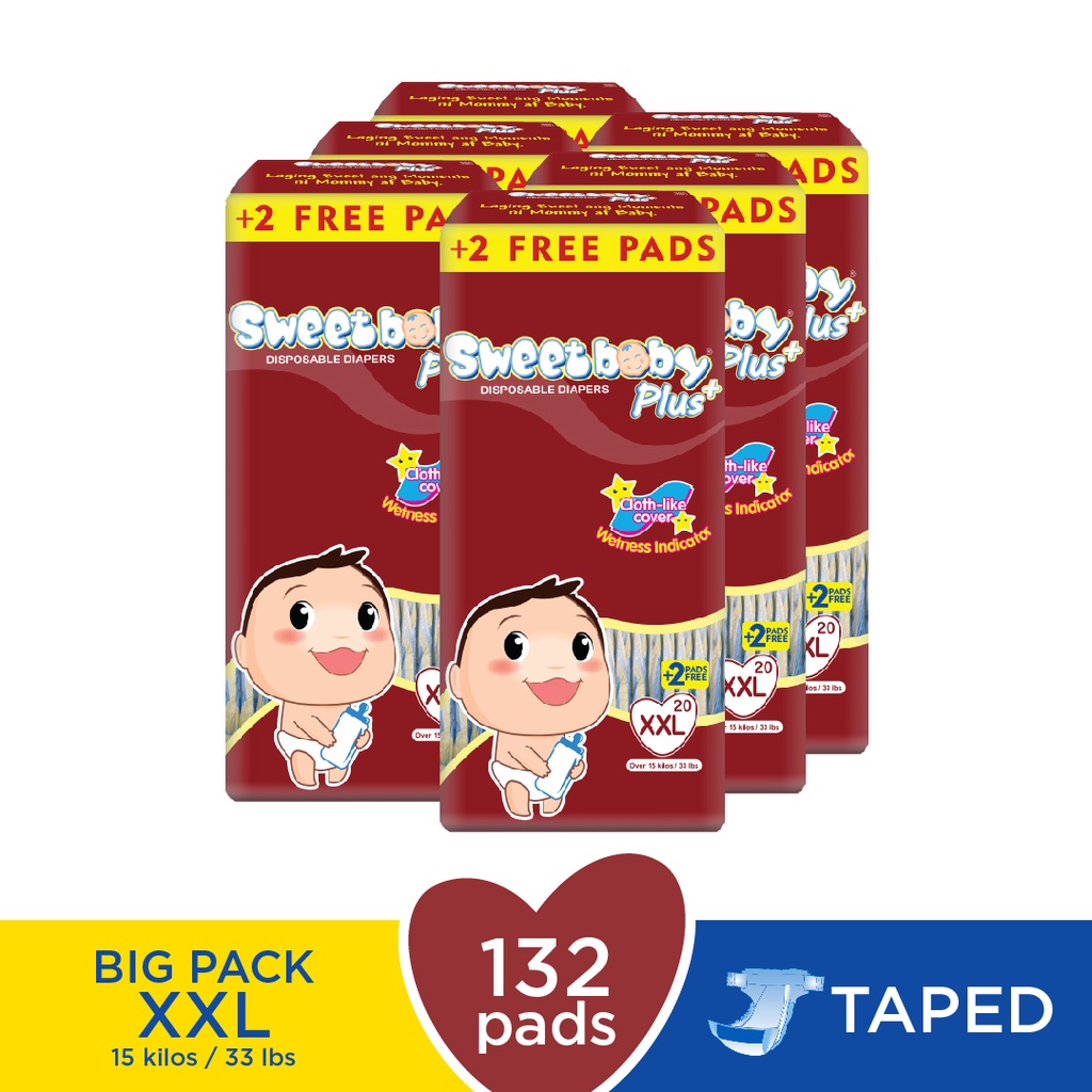 Shop sweetbaby diaper xxl for Sale on Shopee Philippines