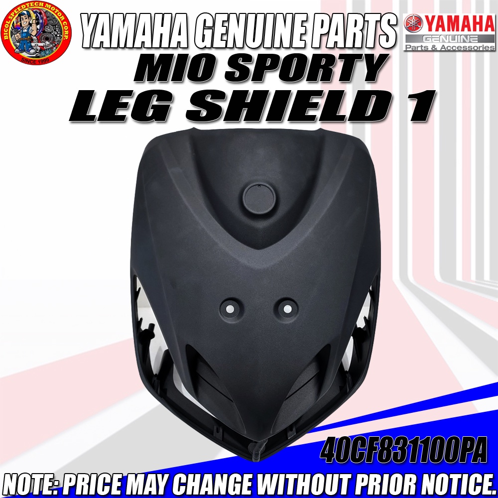 MIO SPORTY LEG SHIELD 1 (YGP) (GENUINE 40CF831100) Shopee Philippines