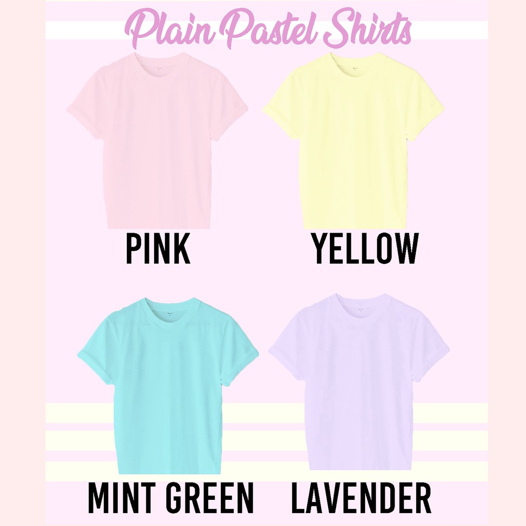 pastel shirt